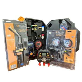 Kit de Ferramentas para Refrigeração Completo Kit de Ferramentas para Refrigeração Completo