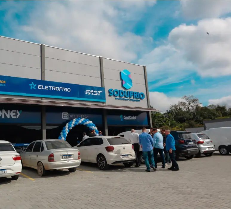 Fachada da loja Sodufrio Fachada da loja Sodufrio